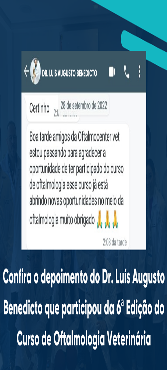 Depoimento de aluno do método